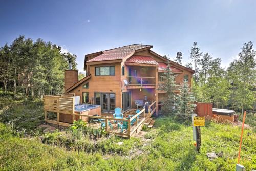 Wildernest House | 10 Mi to Keystone Resort: Cabin w/Private Hot Tub
