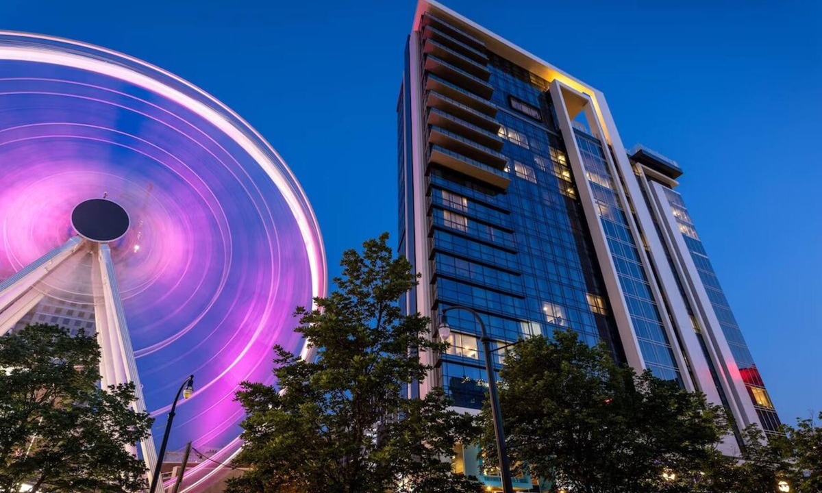 Peachtree Center Resort | 1Bed/1Bath New Resort in Downtown Atlanta Near Centennial Olympic Park!