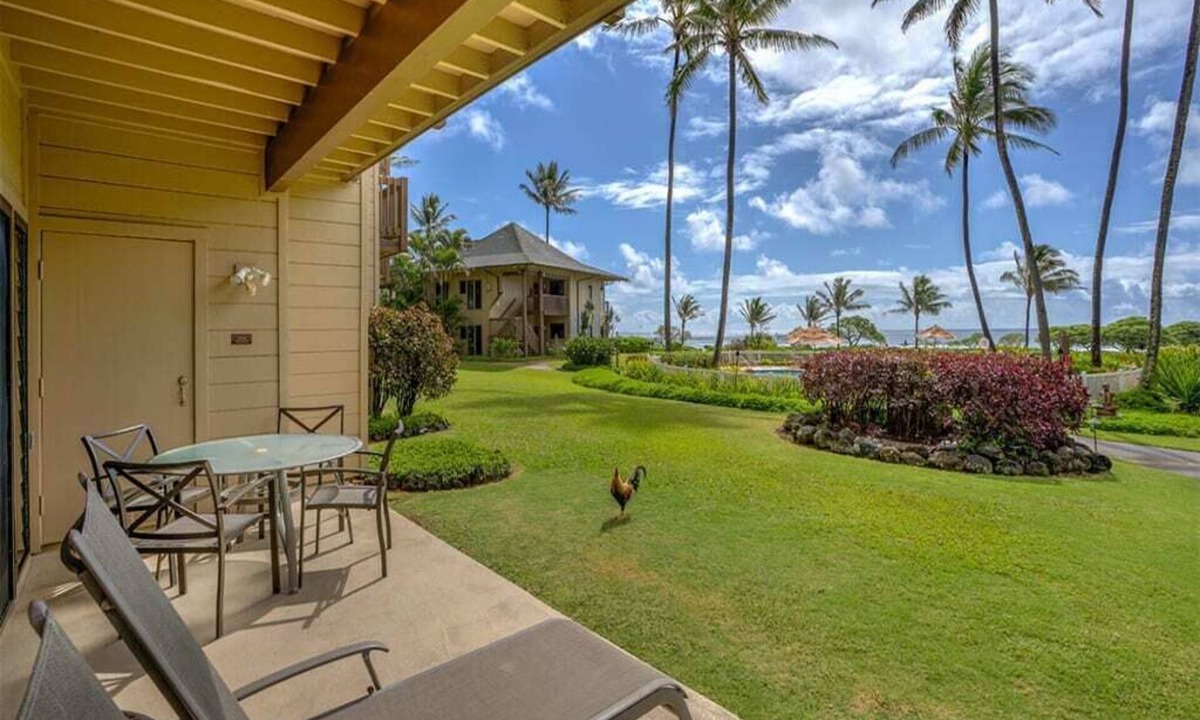 Lihue Condo | 2 Bedroom Ocean View w/Lanai – Kaha Lani 107