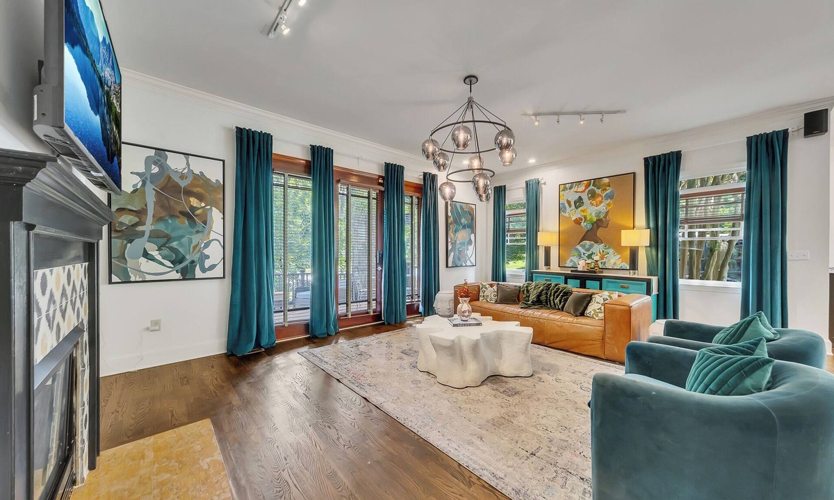 Inman Park House | 5BR Inman Park Home + Private Terrace Suite