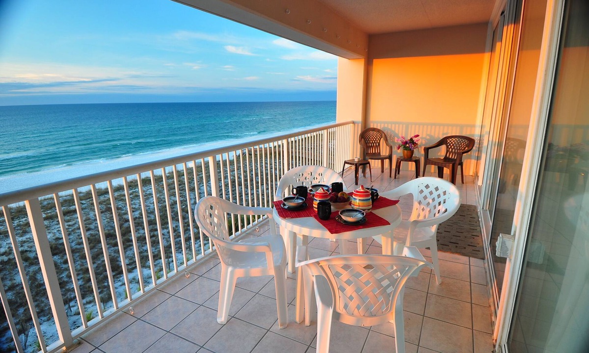 Navarre Beach Condo | Absolute Gulf-Front 2BR/2BA;Huge Balcony;Stunning unobstructed Oceanfront Views