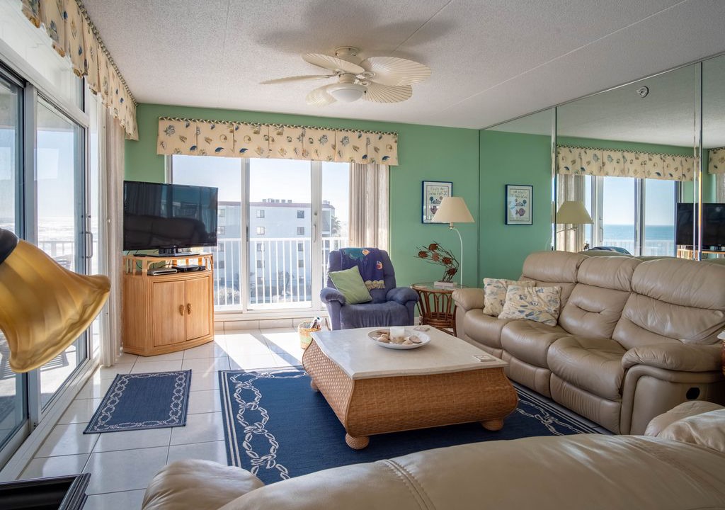 Bethune Beach Apartment | Beautiful Ocean Front 3 Bdrm On The Non-driving Section Of New Smyrna Beach