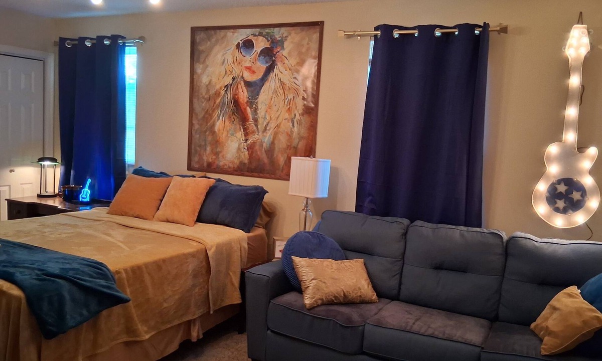 Nashville House | Beautifully designed Nashville retreat centrally located with chick decor'