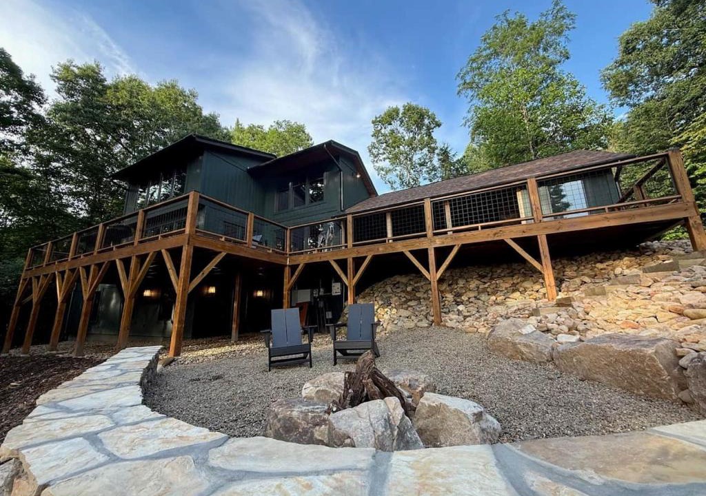 Pisgah Forest House | Camp Shady Pines | Luxury Blue Ridge Mountain Retreat