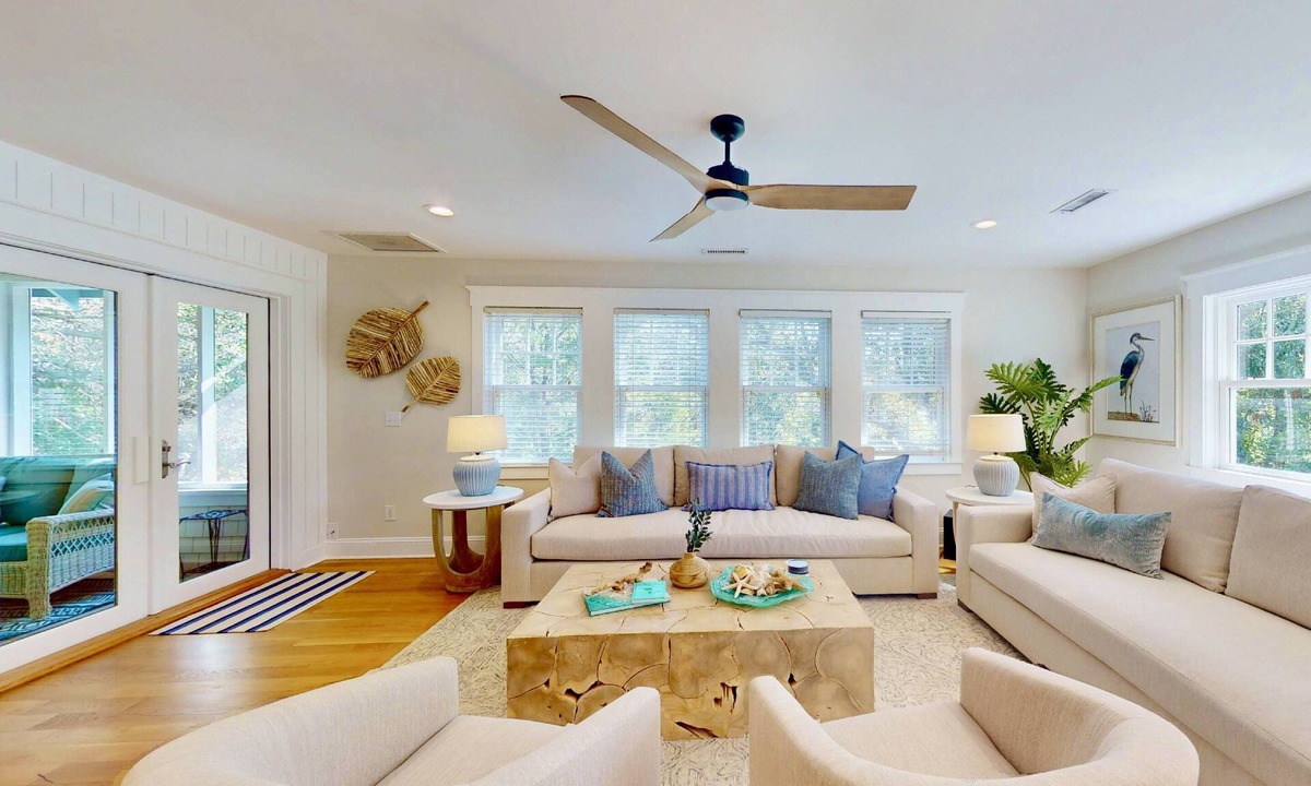 Bald Head Island House | Chic + Modern BHI Retreat, Both Clubs, 3 Golf Carts, 5 Porches w/Great Views