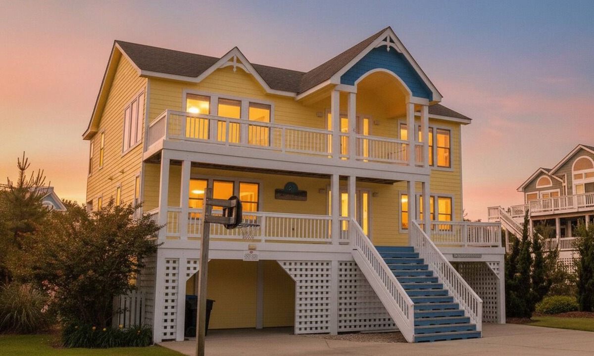 Duck House | Clearview by the Sea - Duck, Four Seasons, 250 Yds to Beach, Pool, Hot Tub, Pool Table, Pets OK