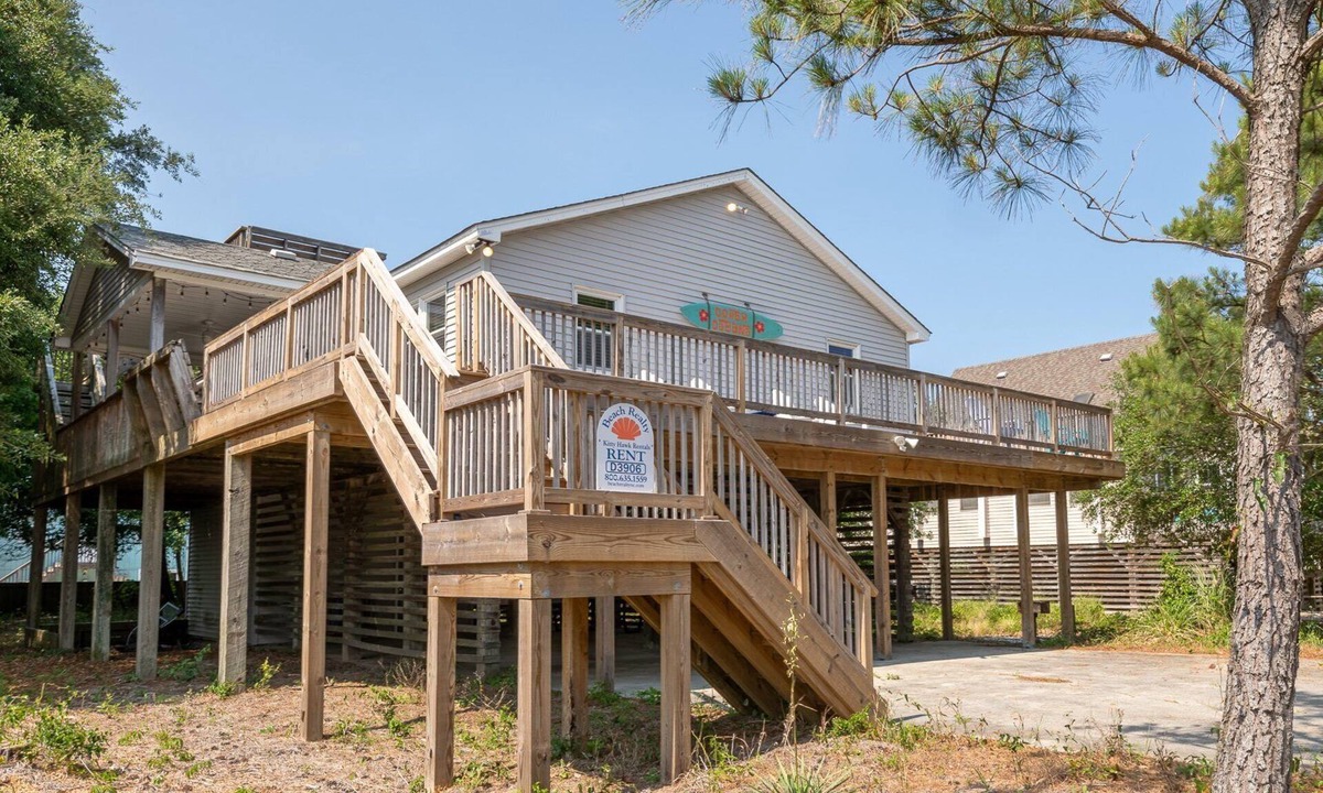 Carolina Dunes House | Coker Cabana - Duck, Carolina Dunes, Oceanside, 400 Yds to Beach, Sound Access, Flex Stays