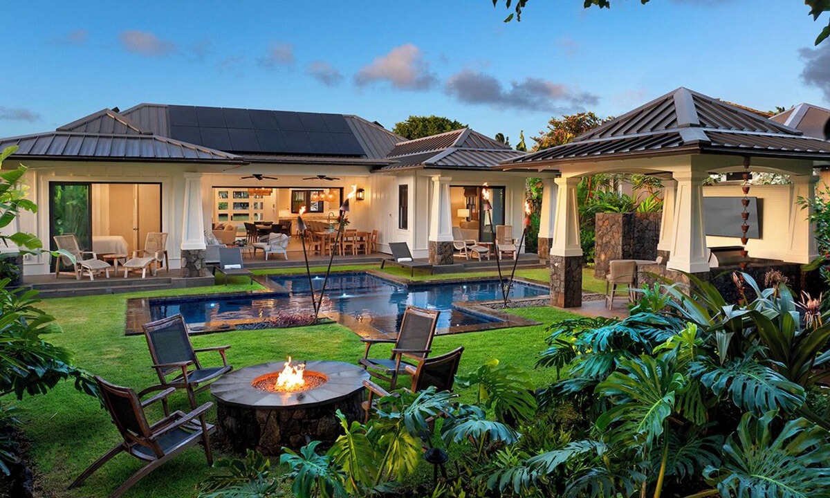 Poipu House | Hale Ohana Hauoli: Spacious, Charming Kukui'ula Villa w/Geometric Pool+Spa!