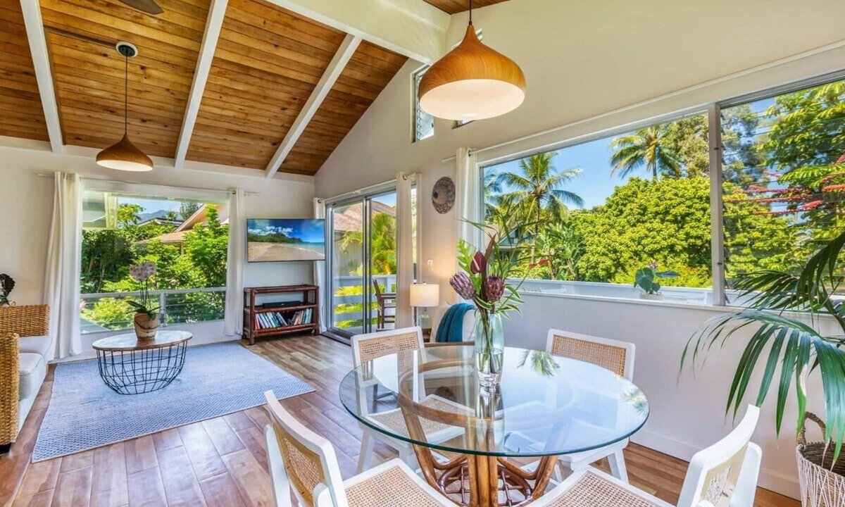 Hanalei Palms House | Hanalei Hideaway 2 Bedroom Home by RedAwning