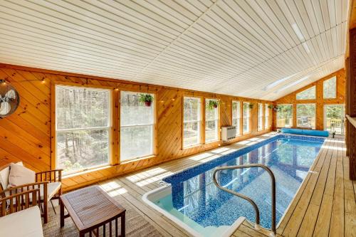 Diamond Point House | Lake George Oasis w/9 Acres, Hot Tub & Game Room!