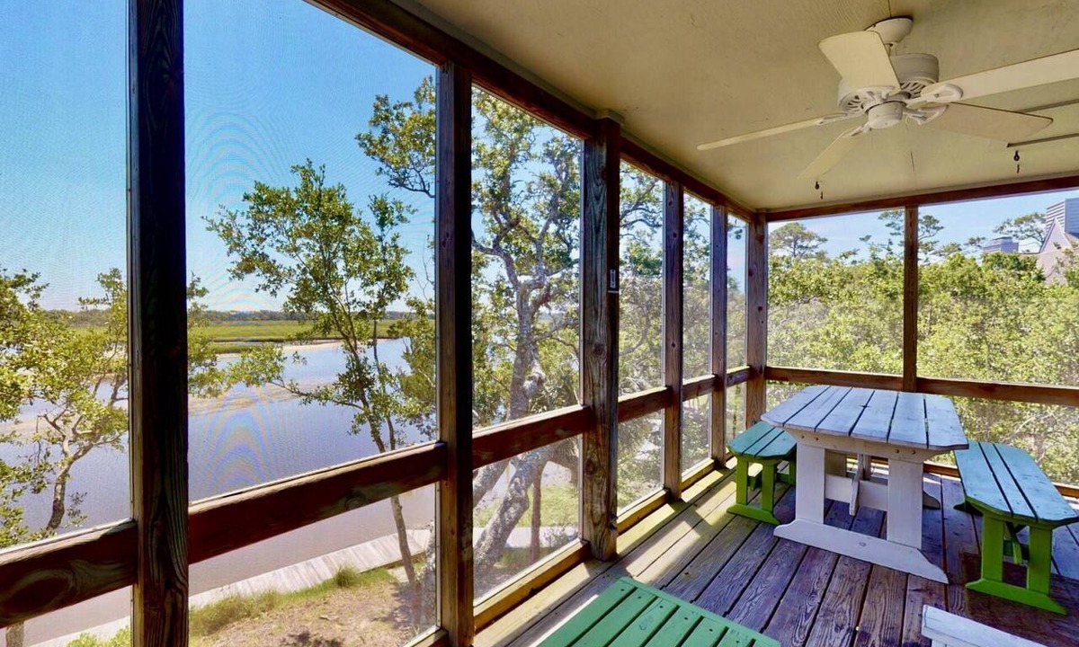 Bald Head Island Condo | Marsh + BHI Creek Views, Dog Friendly Timbercreek Upper Unit w/Pool, Kayaks, BHI Club + Golf