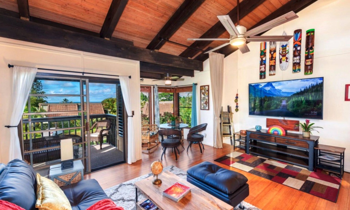 Princeville House | North shore Kauai w/AC & pool, near beaches