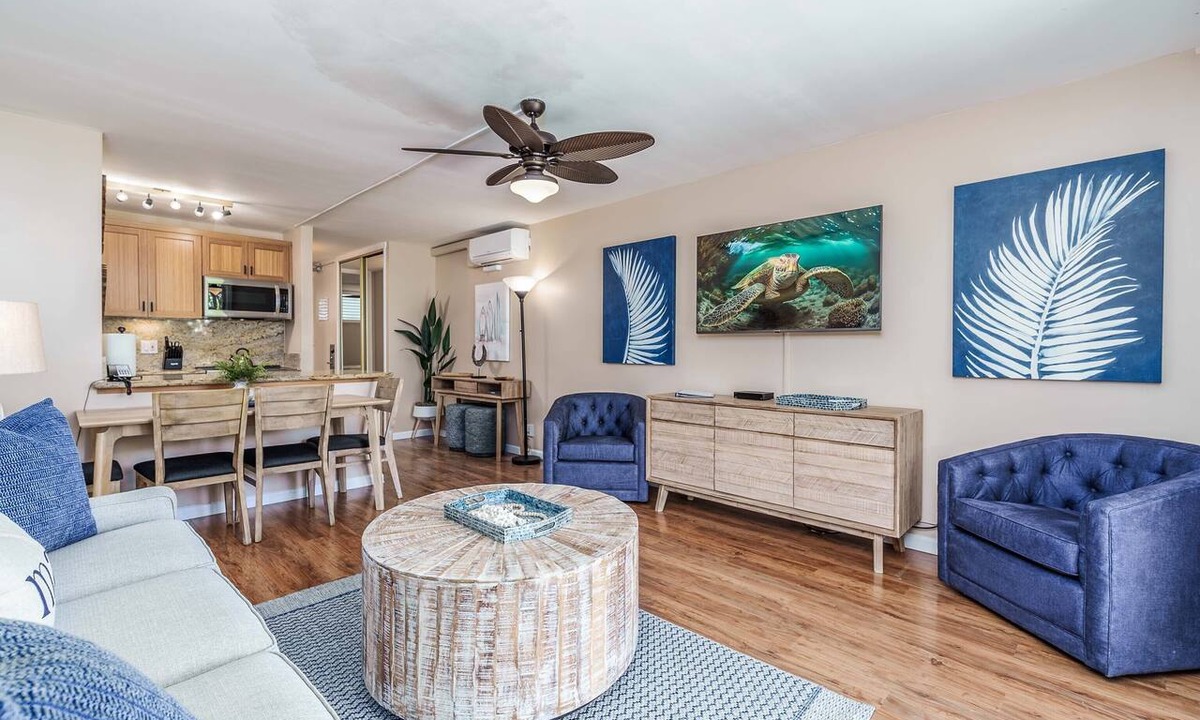 Napili Apartment | Oceanview 1 Bd 1ba Napili Shores F147 - AC, King bed, ground floor