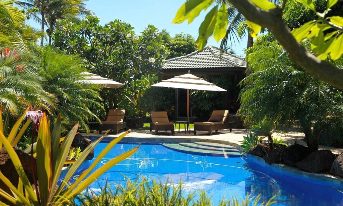 Bayview House | Poipu Bay Getaway - Poipu House - Saltwater pool, hot tub, AC!, Walk to Beach and Hyatt!