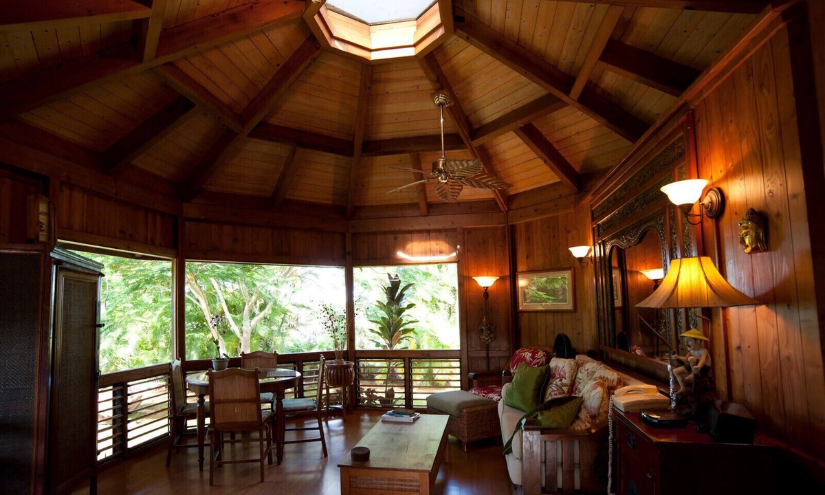 Kilauea Cottage | Private Handcrafted Cottage, Walk to Secluded Beach, Hot Tub, Tandem Kayak, WiFi