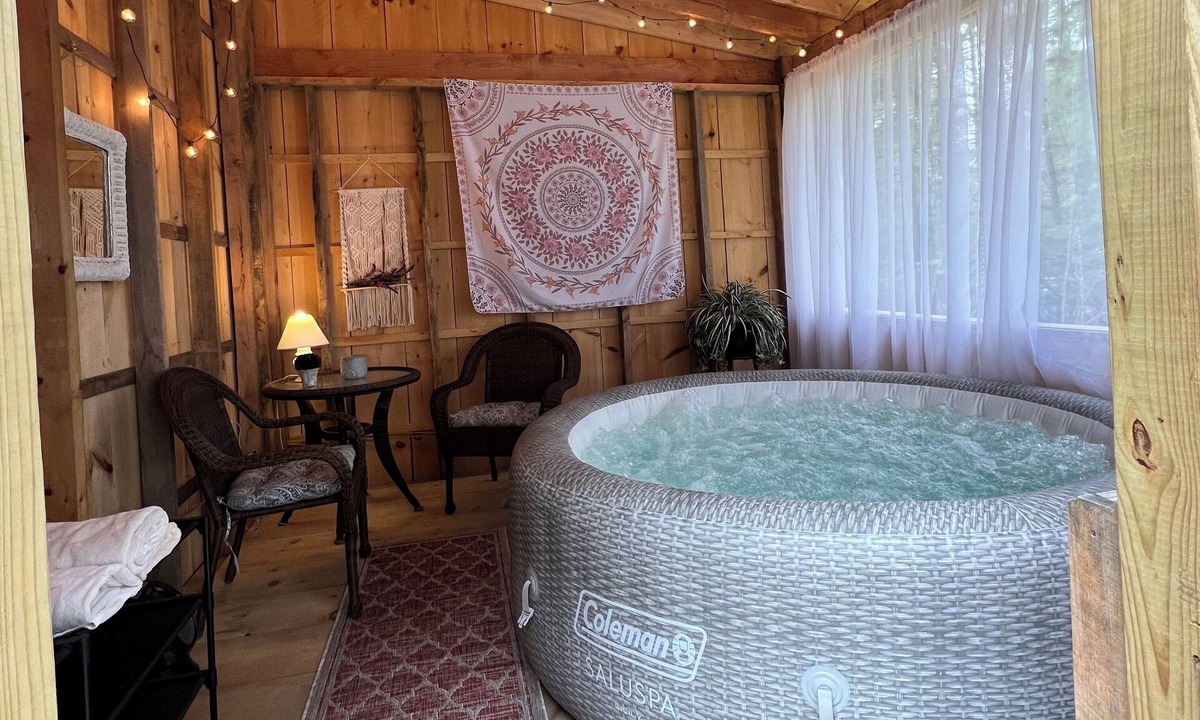 Middle Grove House | Relaxing tranquil setting, hot tub, fire pit; Pet friendly.
