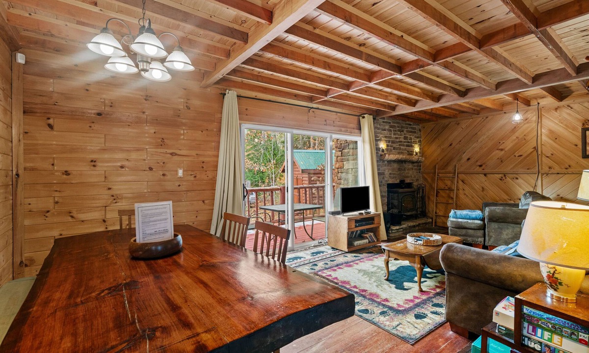 Johnsburg House | Secluded Johnsburg Retreat w/Hot Tub & Fire Pit
