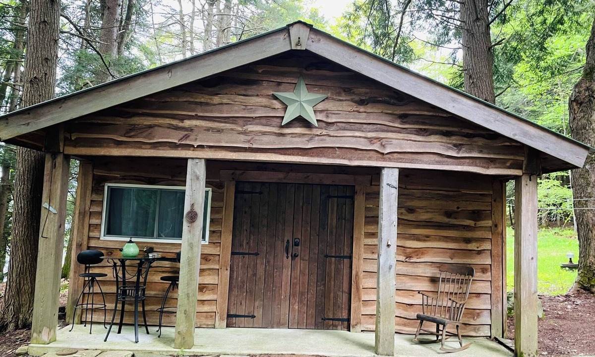 Town of Benson Cottage | Serene Riverside Cottage in Charming Northville
