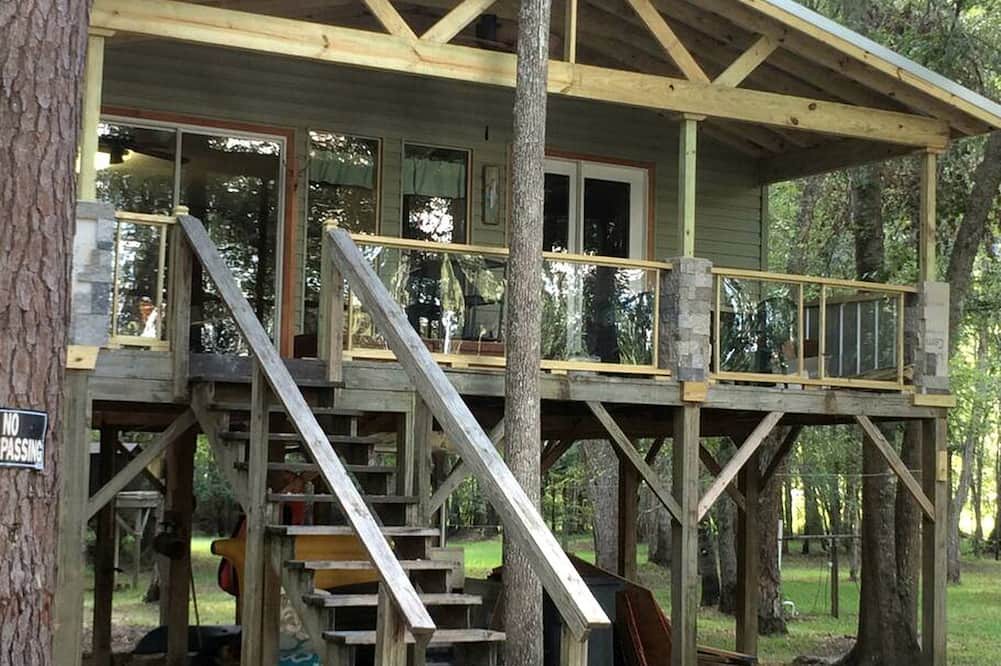 Claxton Cabin | Serenity by the River: Glamping in Claxton, Georgia