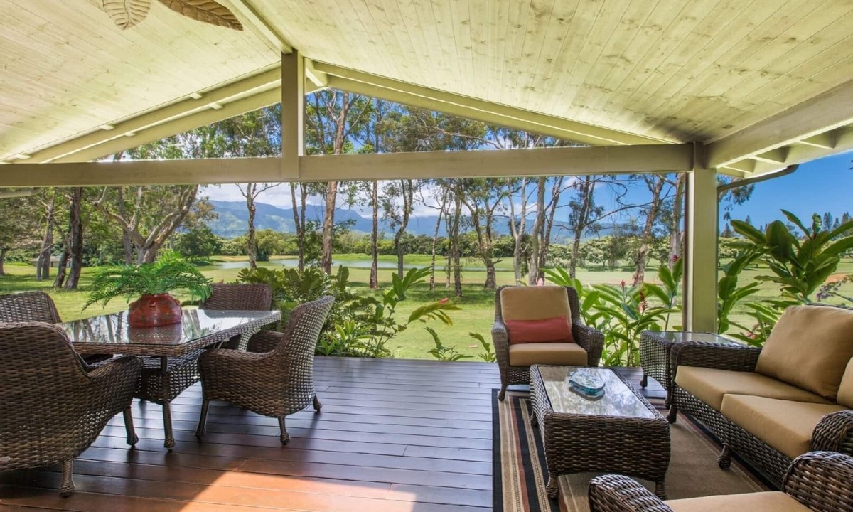 Princeville House | Spectacular Lakeside, Bali Hai Mountain View, Fairway Home