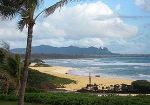 Beachfront Kauai Beach Villas Condo, Lovely Ocean Views on Kauai's Coconut Coast