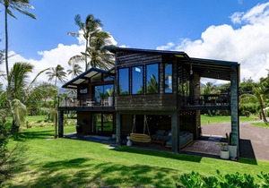 Beachfront, Modern Home, Just Steps to the Sand