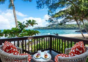 Haena Beach House: Private Luxury Beachfront Home w/Breathtaking Views