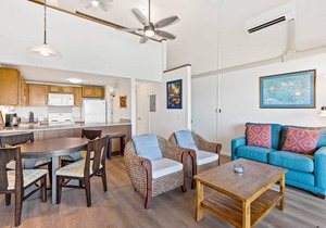 Pono Kai Resort B304, Oceanfront, Walk to Town, Steps to Beach, AC