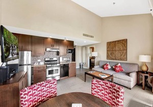 Suite in Building K at Pono Kai Resort on Kauai's Bike Path, Tennis View Condo