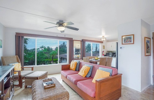 Poipu Apartment | Beautiful Home Just Up From Brennecke's Beach w/Free WiFi and Ocean Views