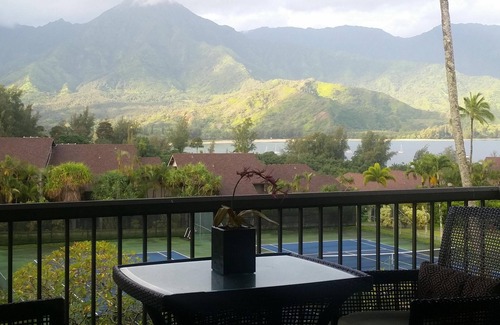 Princeville Apartment | Hanalei Bay RESORT 2312 259.00 Oct28-Nov1 BlowOutSaleBeachFront 10 Star Reviews!