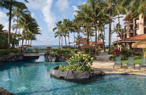 Poipu Condo | Marriott's Waiohai Beach Club, Oceanfront resort! 2 bedroom villa!