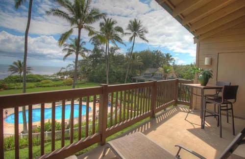 Lihue House | Oceanfront 1 BR Condo at Kaha Lani KL309