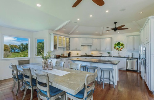 Princeville House | Ohana Kamalani: Lavish Fairwayfront Home w/Pool, AC & Stunning Sunsets!