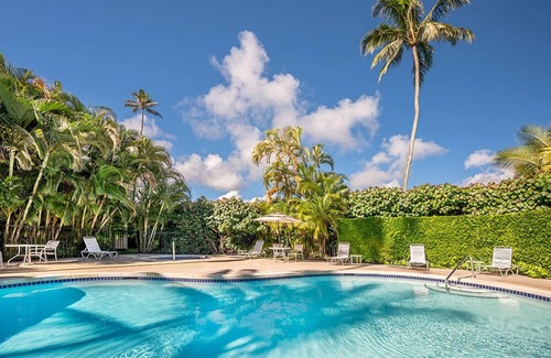 Kapaa Condo | Plantation Hale Garden 1 Bdm with AC, 3 Pools, 3 Hot Tubs!