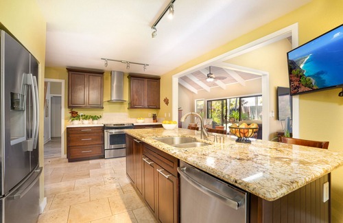 Poipu House | Prime Poipu Location Home - Air Conditioning, Well-Stocked Kitchen, near Hyatt