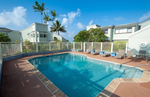 Princeville Condo | Upstairs Corner Unit with Great Ocean Views! Close to Beaches/Golfing/Shops