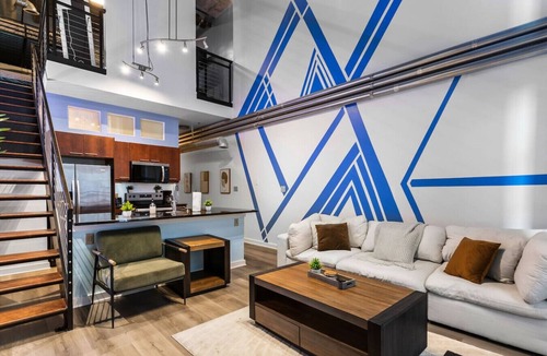 Atlantic Station Area Apartment | 2BR Loft Midtown ATL, Sleeps 10