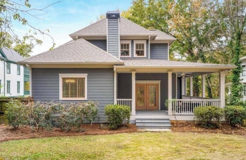 Candler Park House | 5BR Candler Park Home Sleeps 12 Direct MARTA to Stadium Walk to L5P