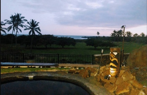 Punaluu Condo | #71 Hidden Tiki Ohana at Punalu`u Black Sand Beach