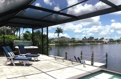 Pelican House | 80-ft Waterfront Resort-like Retreat to Relax; Heated Pool, Jacuzzi, Bikes, Pier