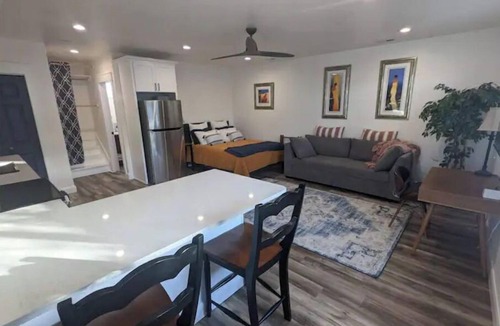 Herriman Apartment | Acadia Studio - Ground-Level Farmhouse w/Shared Hot Tub - 25 Min to SLC