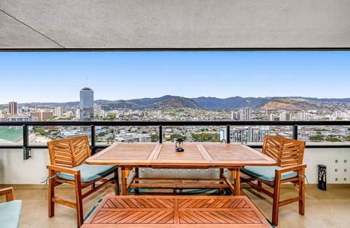 Waikiki Condo | Allure Waikiki, Unit 2311 | Scenic condo in Honolulu with pools and balcony