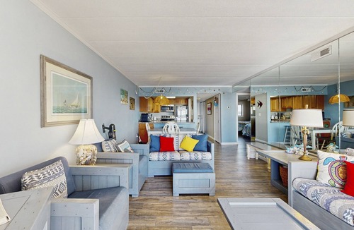 North Ocean City Condo | Amazing oceanfront condo with beach views & WiFi - walk to Northside Park