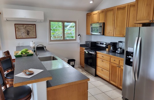 Poipu House | Among the closest homes to Poipu Beach. Ocean View, A/C.