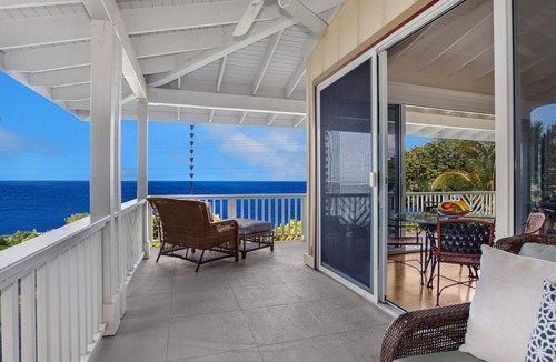 Kilauea House | Anini Beach House By Parrish Kauai - oceanfront on Anini Beach great for the fam