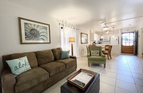 Nawiliwili Condo | Banyan Harbor #E56, Walk to Beach, Wifi, AC, Pool, Parking, Laundry