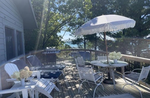 Pentwater House | Beach House Beauty on Lake Michigan!