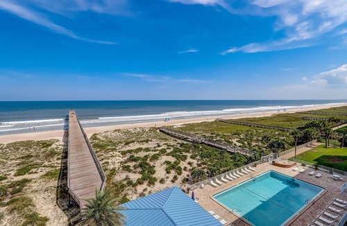 Fernandina Beach Condo | Beachfront 6th floor Condo w/Ocean View Amelia by the Sea