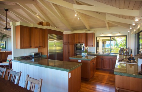 Wainiha House | Beachfront Luxury Home, Panoramic Ocean Views, Walk To Tunnels Beach TVNCU-1214